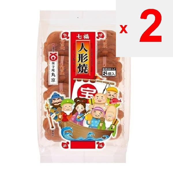 Marukyo Seika Нингё-яки 8шт Вагаси