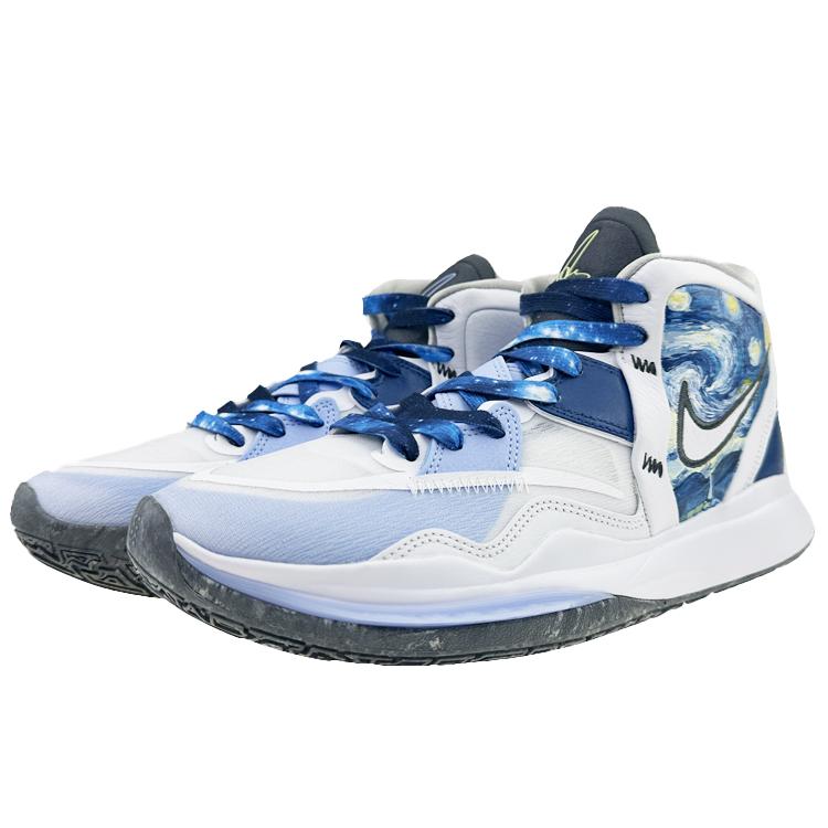 Nike Баскетбольные кроссовки Kyrie 8 Infinity, нескользящие, износостойкие, нескользящие, износостойкие, средняя посадка, DC9134-102(Team40-S-BOX)