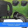 Efficient Lawn Vacuum Hose Adapter Functional Vacuum Hose Connector Portable Hose Adapter For Agricultural Use