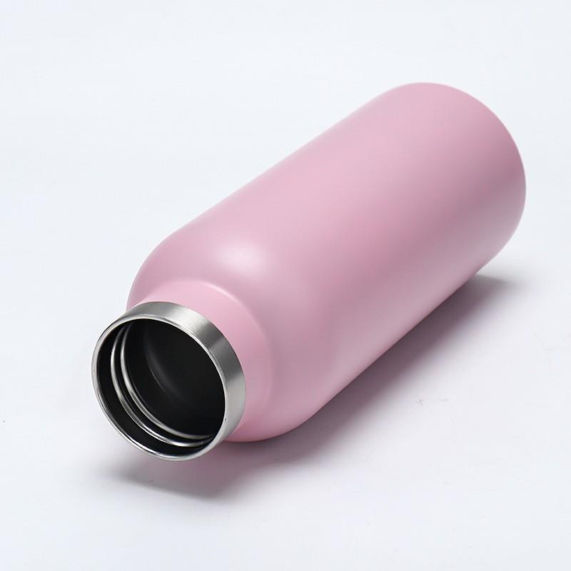 Stainless Steel Vacuum Insulated Travel Mug Kids Adults Leakproof Portable Water Bottle 500ml 750ml