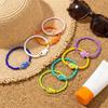 Cute Bohemian Ocean Bracelet Sea Series Beach Bangle Polka Dot Bead Bracelet  Girls Couple Gift