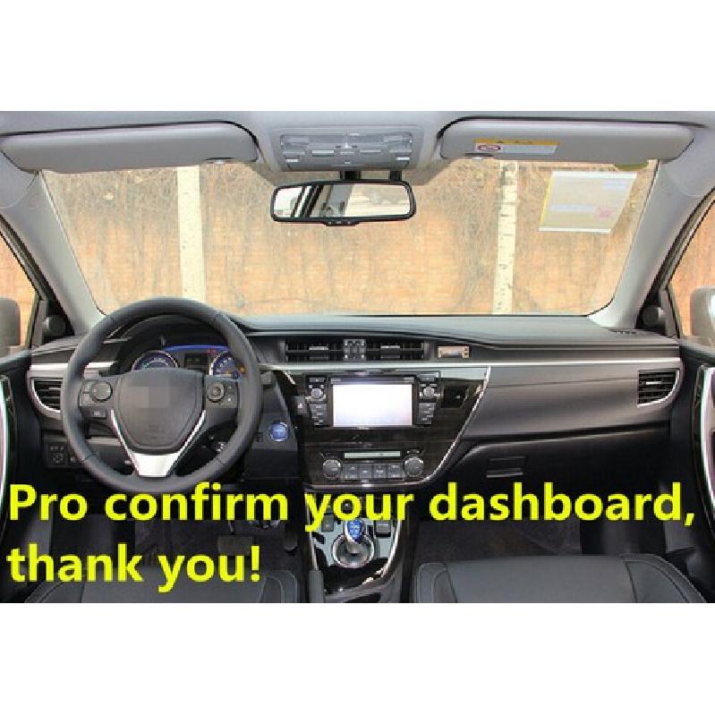 Dashboard Dash Mat DashMat Sun Cover Pad For Toyota Corolla 2014 2015 2016 2017