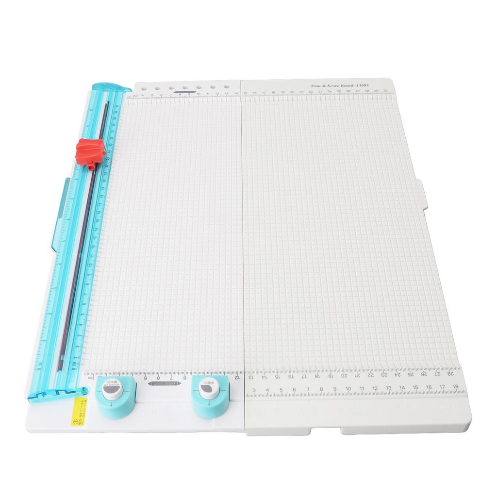 Резак для бумаги Биговальная доска Резак для крафтовой бумаги Складной биговщик 7 в 1 Многофункциональная биговальная бумага Ширина реза