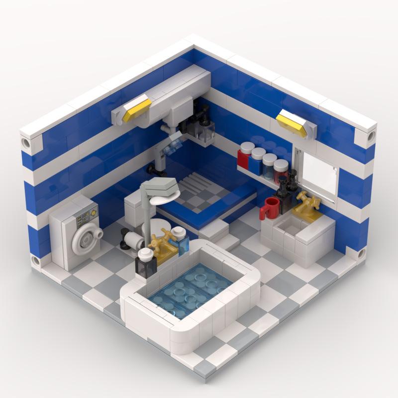 Вид с улицы Угловая комната Бар Кухня Спортзал Сцена Сделай сам Сборка Праздничный подарок Украшение Строительный блок