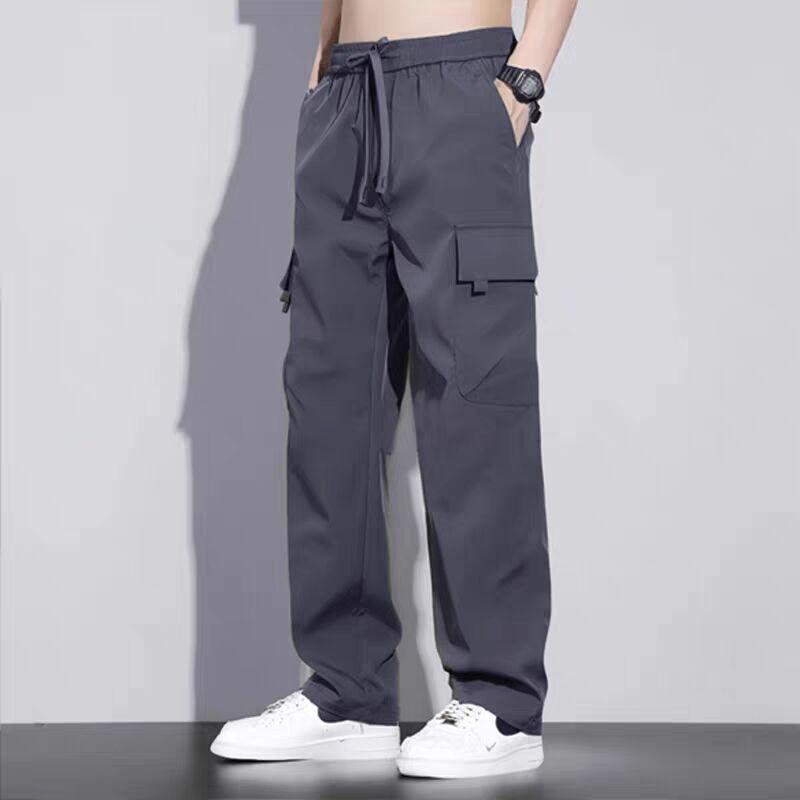 Весенне-осенний комбинезон свободного прямого кроя, ветрозащитный, водонепроницаемый, с зарядкой, износостойкие рабочие брюки для трудовой охраны