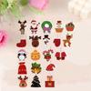 20/40pcs Delicate Christmas Tree Pendant Wood Hanging Ornament Crafts Christmas Decoration  Party
