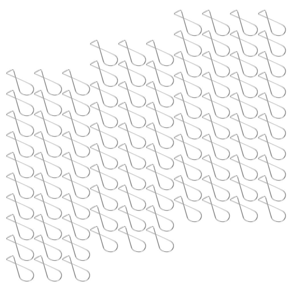 100 шт. подвесной крючок оцинкованная сталь автоматические отскакивающие зажимы потолочные декоративные пряжки