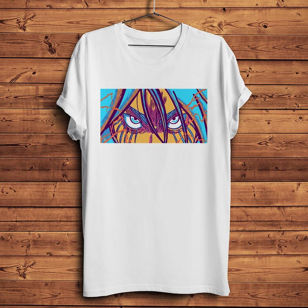 Eren Jaeger Yeager Funny AOT Anime Tshirt Homme,Short Sleeve Casual T Shirt,Shingeki No Kyojin