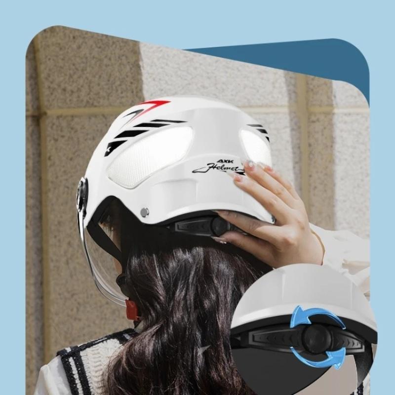 Шлем Аккумулятор Электромобиля Мотоциклетный Шлем Летний Солнцезащитный Легкий Мужской и Женский Универсальный Милый Каска