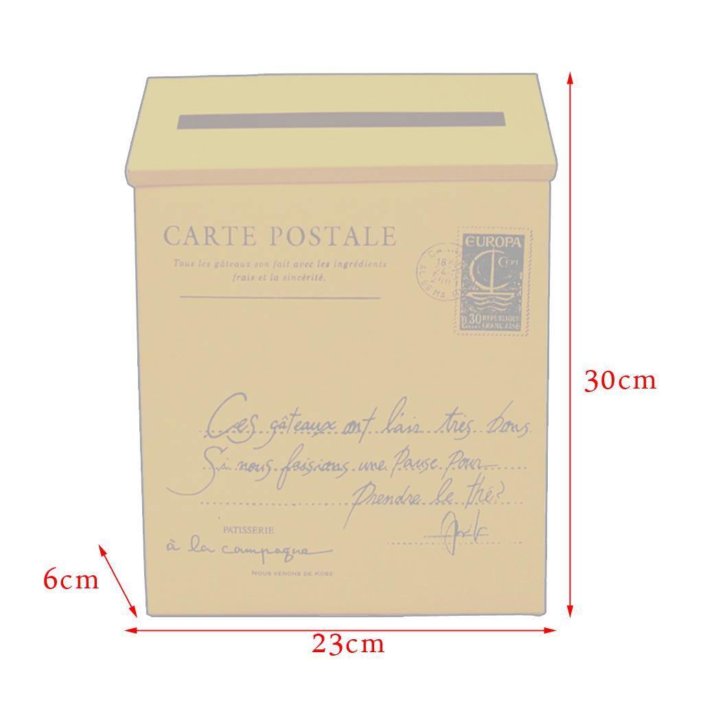 Винтажный оцинкованный почтовый ящик, почтовый ящик, держатель для газет 