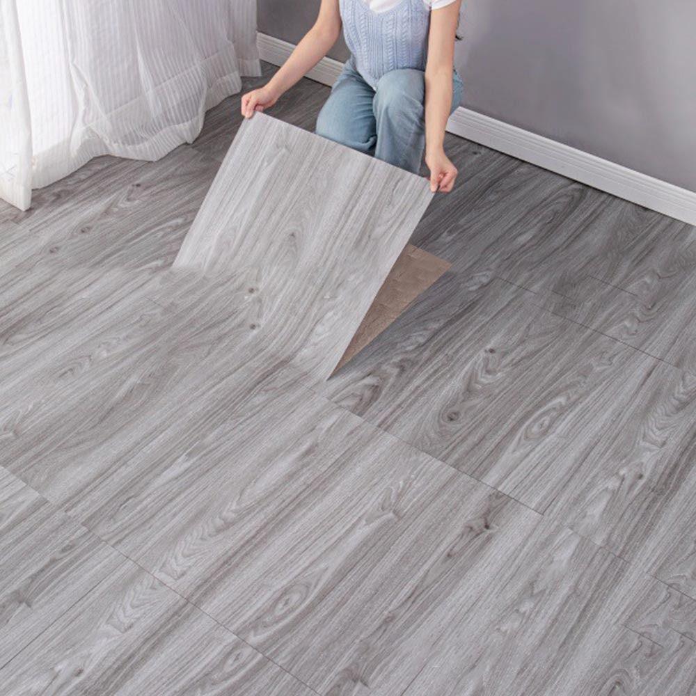 Wear-resistant Self-adhesive Wood Grain Floor Sticker Thickened Non-Slip SXP Self Adhesive Floor Sticker Waterproof PVC