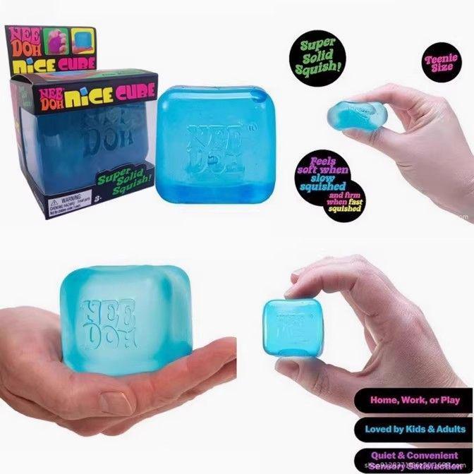 Needoh Nice Cube Сенсорная игрушка-антистресс для сжатия - Декомпрессия и расслабление