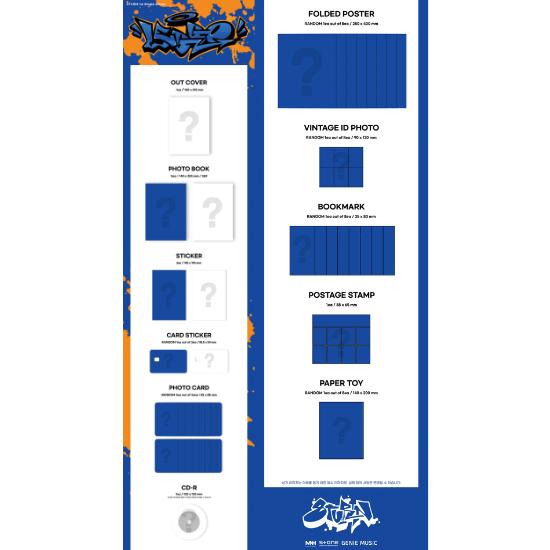 8TURN 1st Single Album LEGGO