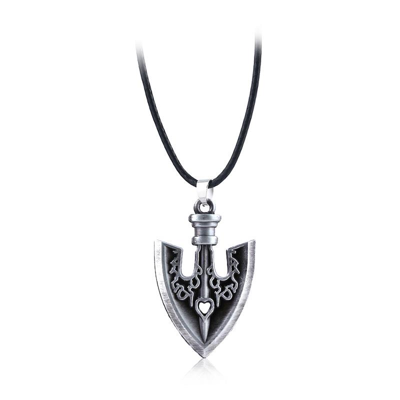 Anime JOJOS BIZARRE ADVENTURE Keychain Kujo Jotaro Arrow Metal Pendant Chain Choker keychain Charm Gifts Cosplay Jewelry