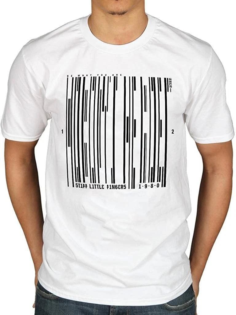 Stiff Little Fingers Nobodys Heroes barcode T-shirt the jam clash sex pistols SL