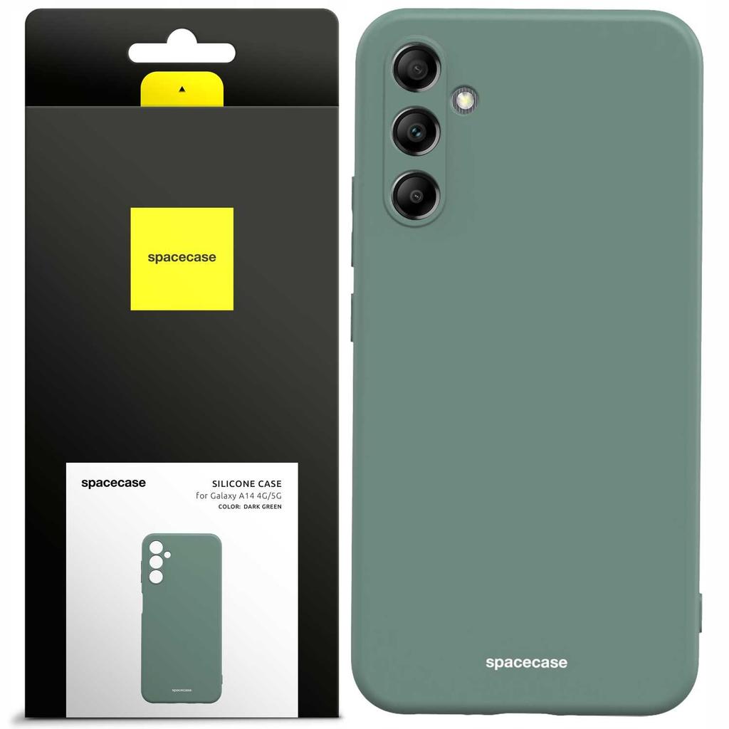 Sc Silicone Case Galaxy A14 4G Dark Green