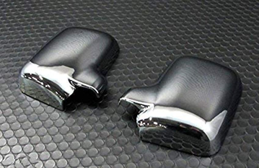 BRIGHTZ Chrome Door Mirror Covers for Sambar Truck TT Sambar Truck TT1/TT2 [MIR-SID-109] T1/T2 1/2