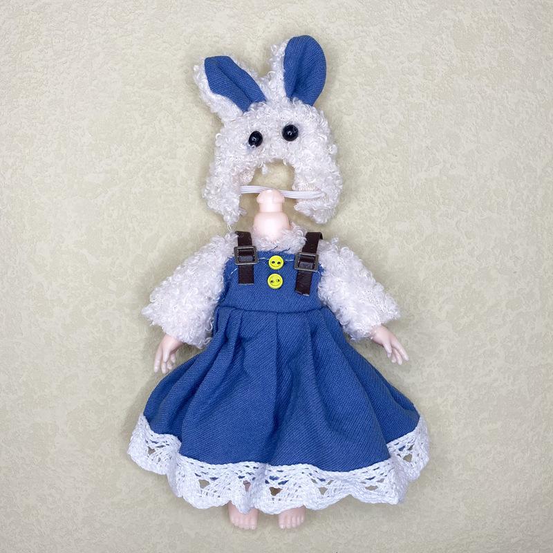 Только одежда, 15 см, мини-кукла, игрушка для девочек, полная одежда принцессы BJD, коллекция платьев, детская кукла, подарок