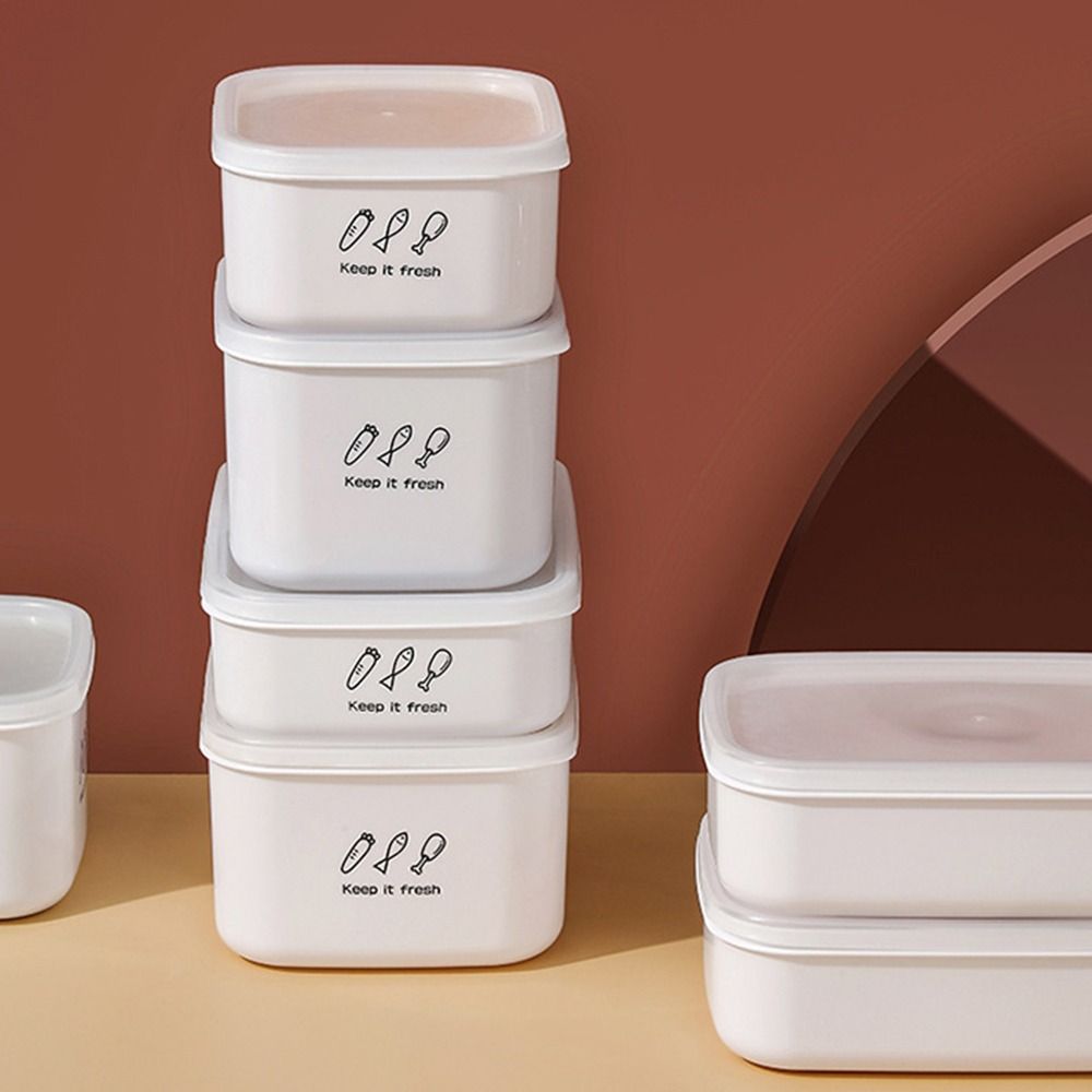 Moisture-proof Food Storage Box Fresh-keeping Fridge Organizer Useful Vegetables Food Container