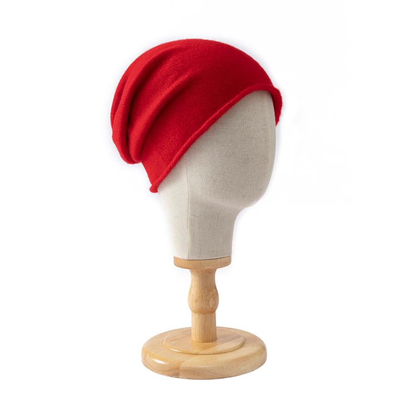 Женская кашемировая шапка Qinghe кашемир 30% кашемир 70% шерсть Женский осенне-зимний кашемировый платок мягкий и теплый