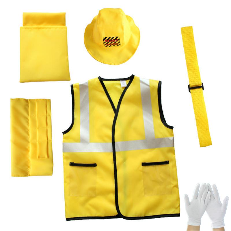 Construction Worker Costumes for Toddler Boys Dress Up Clothes Kid Construction Tool Sets Tools Clothing The Best Gift for Child