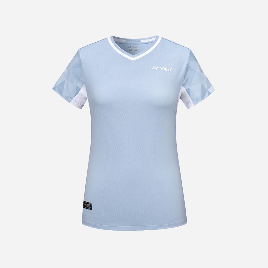 YONEX 251Ts020F Дымчато-синий Женская игровая футболка с рукавом