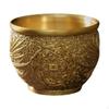 Feng Shui Treasure Basin Decorative Bowl Good Luck, Fortune Cylinder Desktop Ornament for