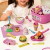 Pretend Play Pudding Feeding Set Simulation Model Play House Toys  Children's Toy