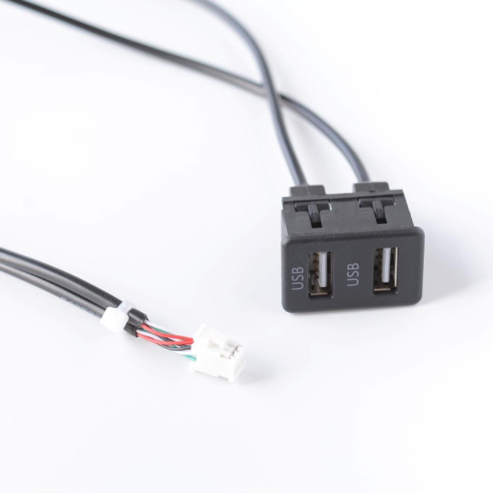 6-контактный USB-порт Автомобильная навигация USB-интерфейс Двойная USB-панель