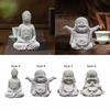 Buddha Statue Hand Carved Buddhism Decorative Figurine Buddha Sculpture for Living Room Home Shop Tabletop Indoor Outdoor