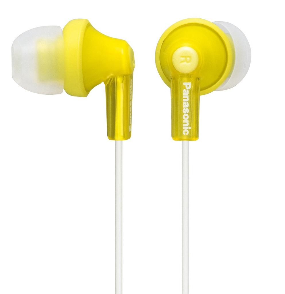 Panasonic Canal Earphones Yellow RP-HJE150-Y