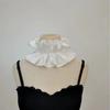Pure Cotton Stand-Up Collar Pleated Retro Ruff Collar False Collar Female Court Photography, Stage Shooting Styling