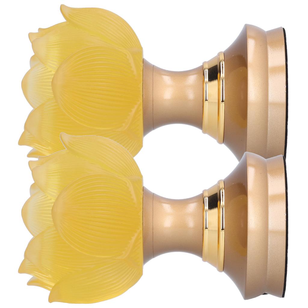 2 комплекта светодиодных буддийских светильников, желтых, буддийских светильников, регулируемых, буддийских, цветочных светильников, буддизм, поставка, вилка AU