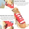 Adjustable Safety Vests Reflective Swimwear Safety Vest Dog Life Jacket  for Small Medium Dogs