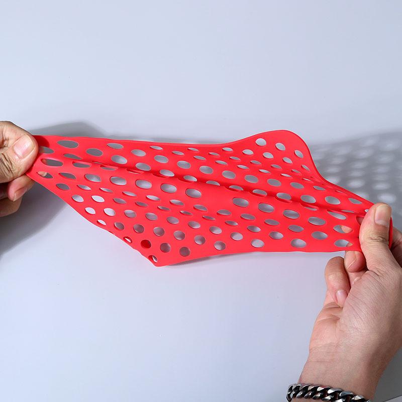 Многоразовые подставки для фритюрницы квадратные антипригарные пищевые силиконовые коврики для корзин для духовки фритюрница кухонный инструмент кухонные принадлежности