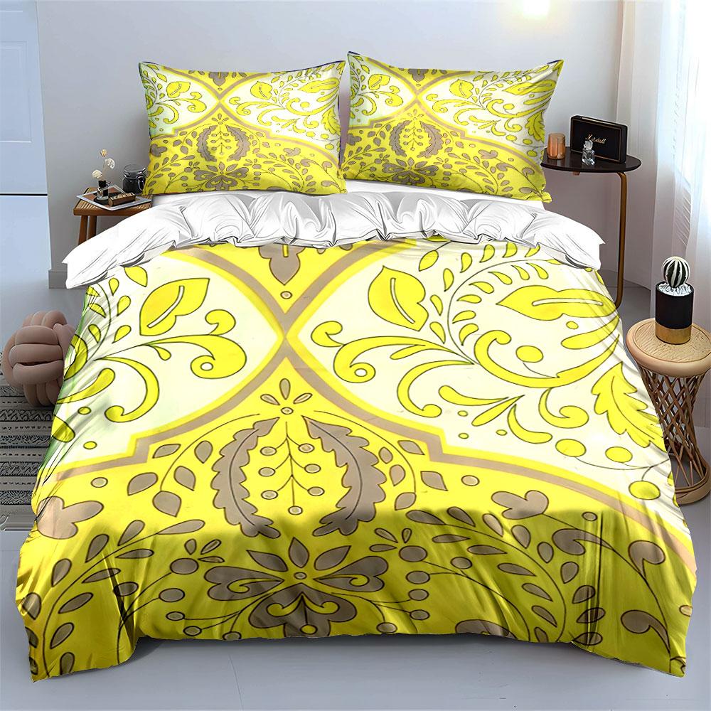 Lush floral symphony. Bedding sets Duvet covers Pillowcases(1* Duvet Cover 2* Pillowcases without duvet insert)