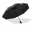 Zodiac, Astrology Themed Automatic Opening and Closing Umbrella, Brightly Colored 8 rib Portable Umbrella, Suitable for Men and Women, A Per