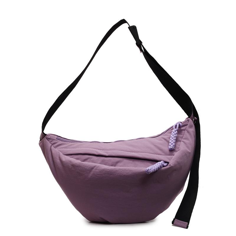 Casual Messenger Bag Fashion Trend Student Personalized Dumpling Bag Large Capacity Fresh Tote Bag Shoulder Bag