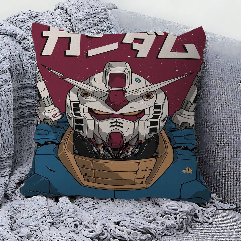 Аниме G-Gundams Персонализированная Наволочка Детская Спальня Декор Дикой Вечеринки Наволочка Подарок на День Рождения Ребенка Душ