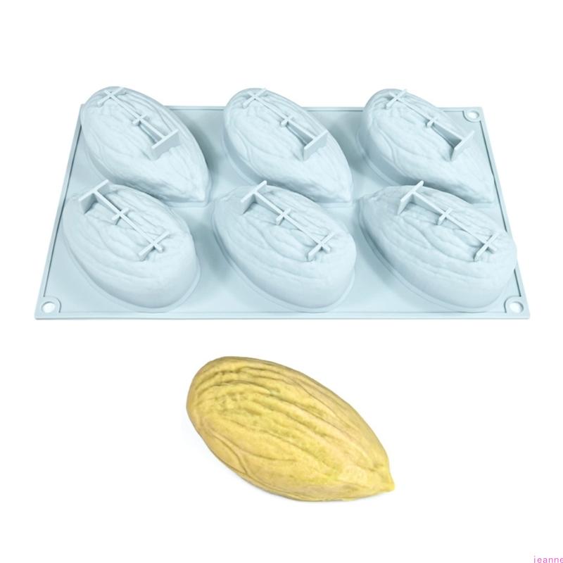 Creative Pistachios Pecan Designs Silicone Molds Ideal For Cake Chocolate And Frozens Treats Kitchen Baking Mould