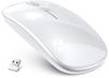 Wireless Bluetooth Mouse Innovative Connection DPI Switchable Perfect for and Macs [2025 Model, 2-Way & Energy-Saving] Thin, Lightweight, Compact,