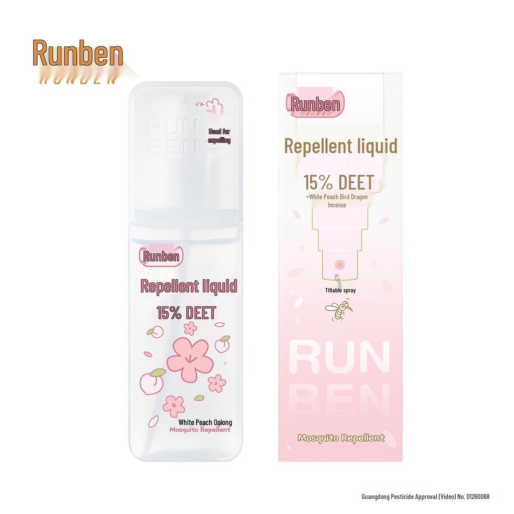 Спрей Runben DEET от комаров и насекомых - Портативная защита для улицы