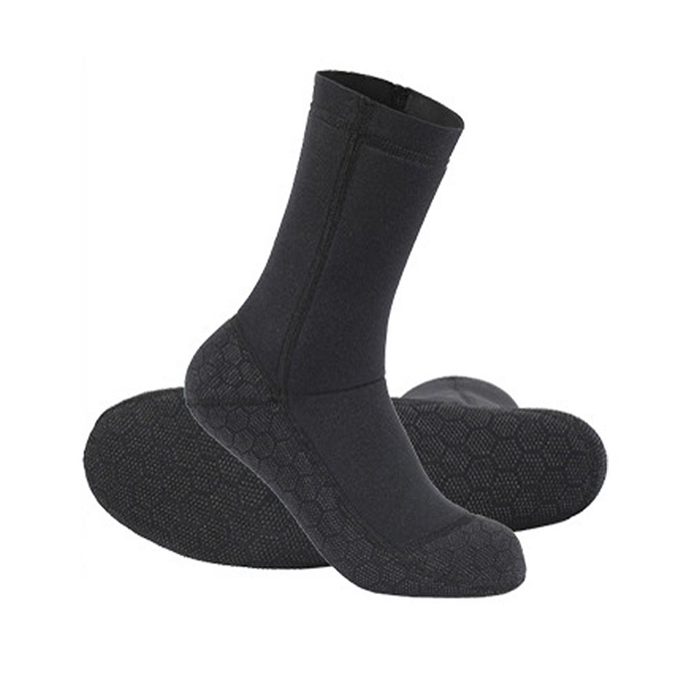 3MM Neoprene Wetsuit Socks Warm Scuba Diving Socks Winter Beach Booties Shoes Anti-Slip Surfing Swimming Rafting Snorkeling Sailing