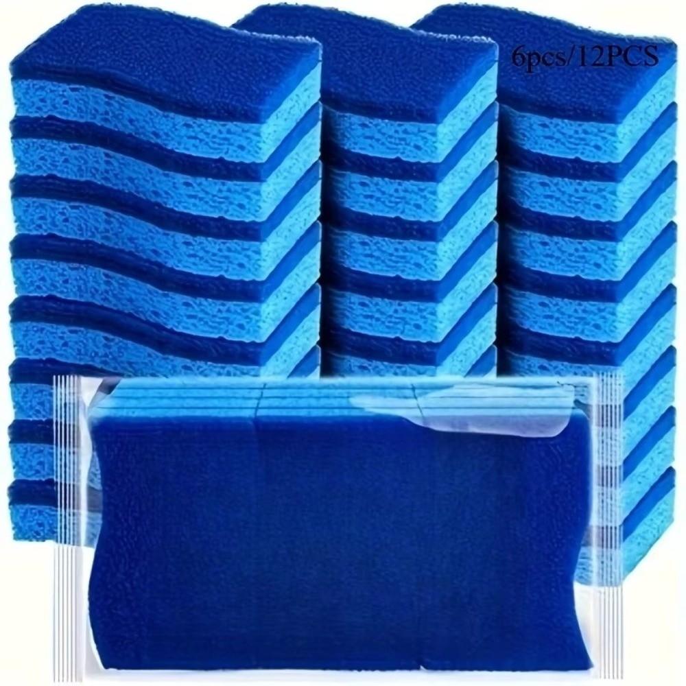Reusable Cleaning Brush Sponges Sponge Scouring Pad Durable Cleaning Wipe  Household Cleaning Tools