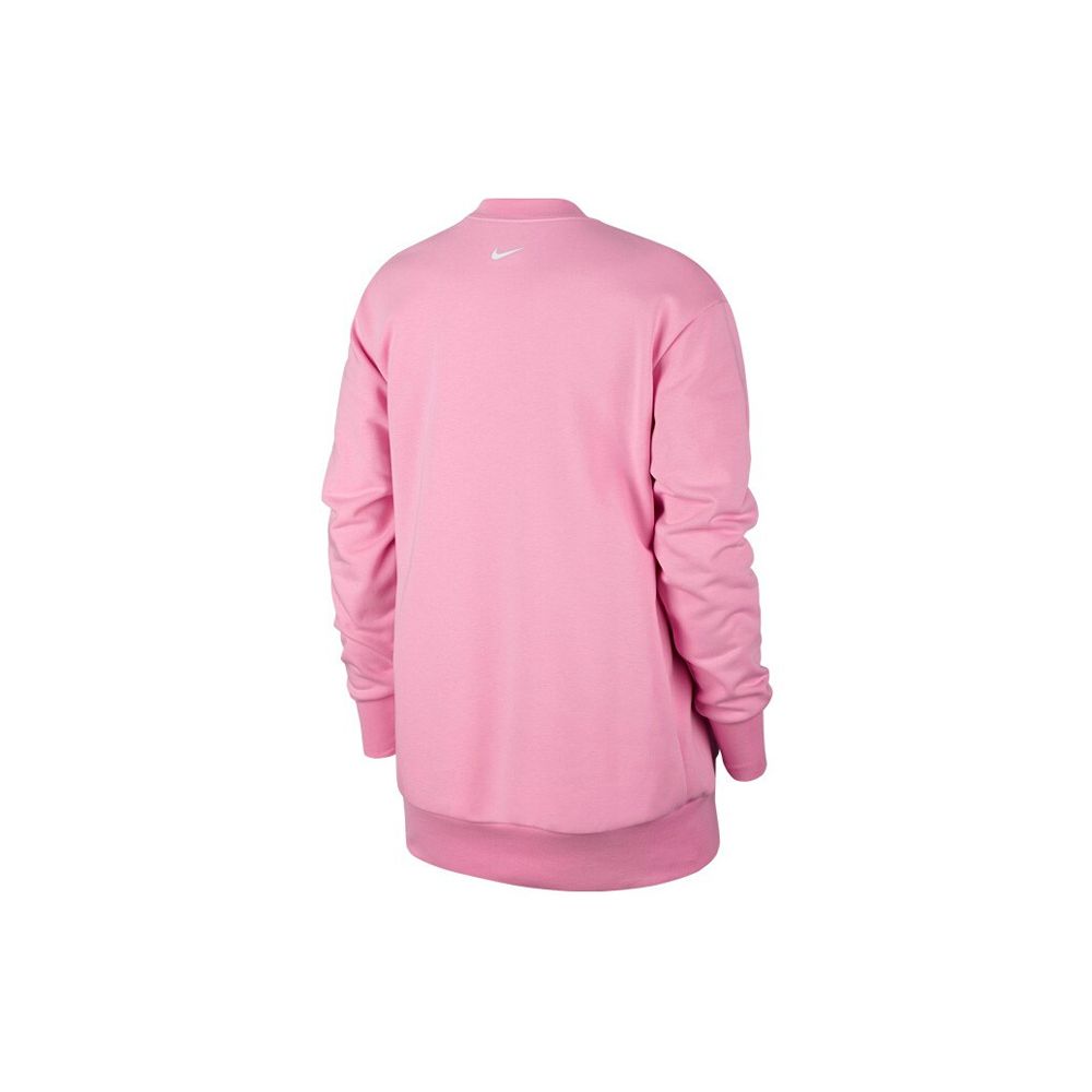 Nike Спортивная толстовка Crew Grx Letter Print с круглым вырезом, женская толстовка розового цвета AT0600-668