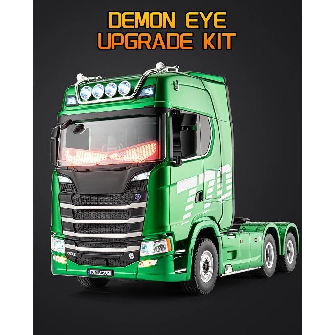 HUINA 1501 Remote Control Truck Accessory Demon Eye Light, for 770S Remote Control Tractor Truck Upgrade Parts Model Toy