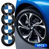 4pcs Car Wheel Hub Stickers Rim Sticker Decoration Car-Styling For BMW F07 F34 F10 F20 F48 F39 F30 F25 F26 F15 F16 F22 F32 E90
