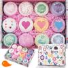 Bath Bath Day Surprise Birthday Gift Box FDA Ingredient Tested of 12 Ball Bomb, Salts, Handmade, Mother's Gift, Present, Included, Women's Popular,