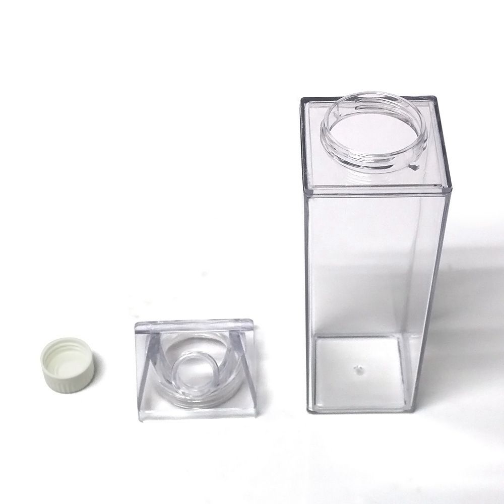 Straw for Sports Square with Brush Kitchen Supplies Drinkware Milk Carton Juice Box Water Bottle