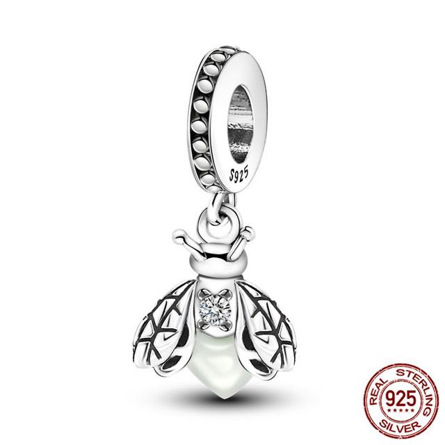 The New Pendant Beaded Charms Fit Bracelet 925 Sterling Silver Women DIY Fine Jewelry